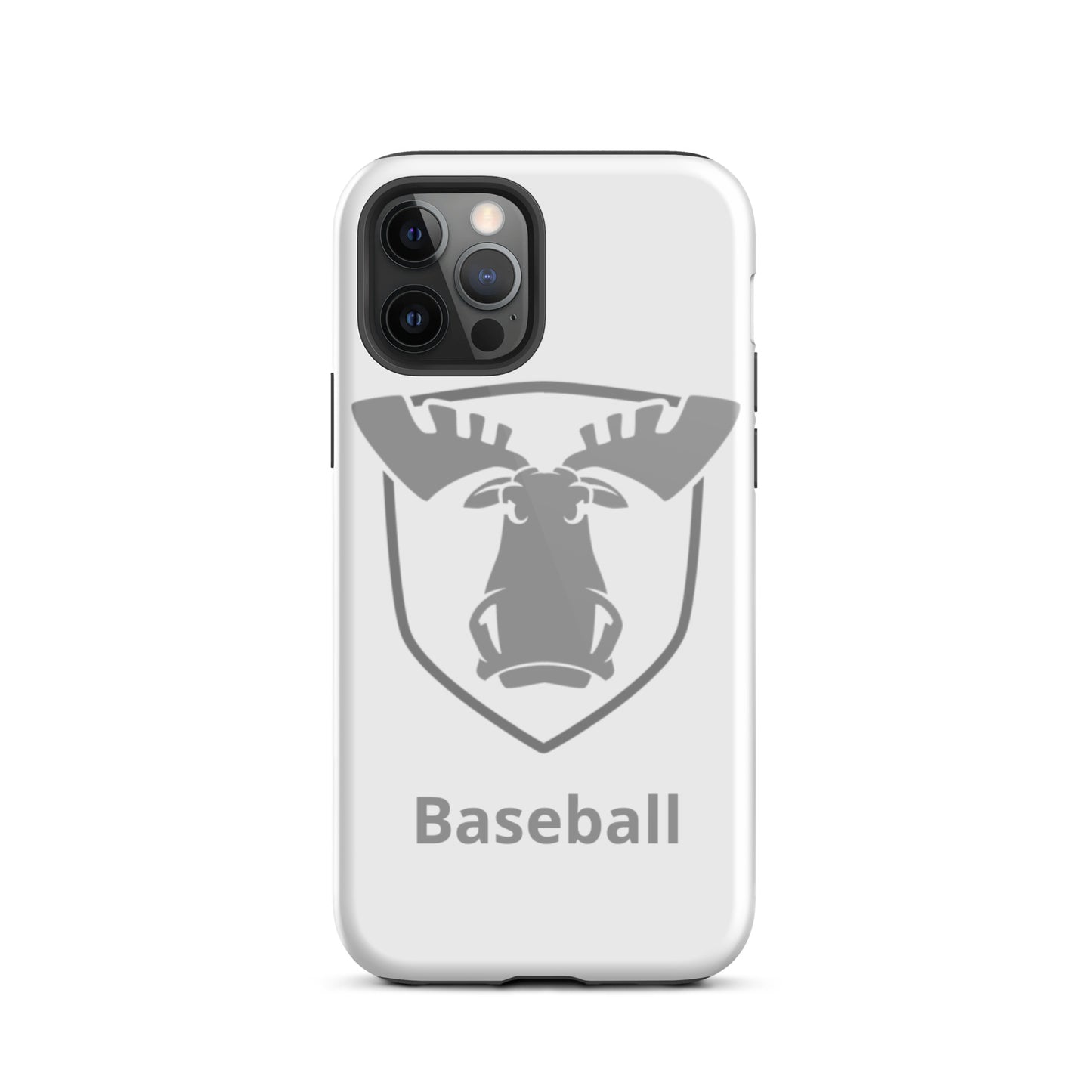 Tough iPhone case with Moose Shield Logo