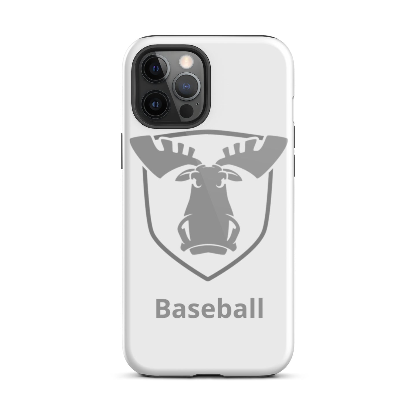 Tough iPhone case with Moose Shield Logo