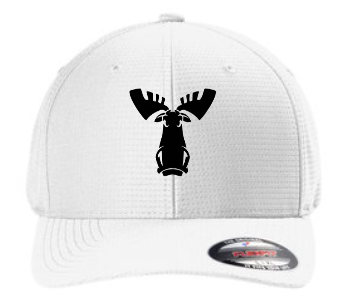 Moose Team Hat -White/Black