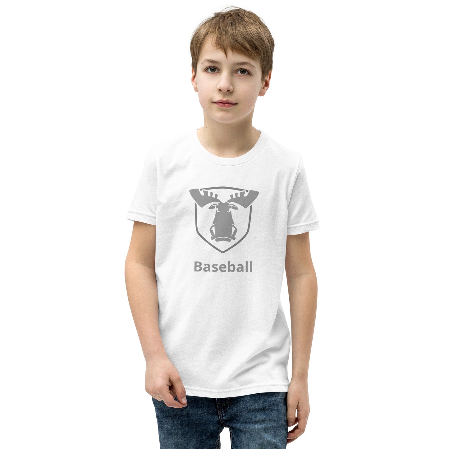 Youth Short Sleeve T-Shirt - Moose Shield Logo